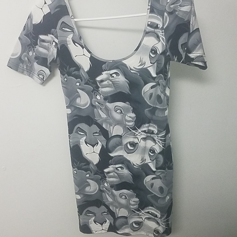Disney Lion King Bodycon Dress